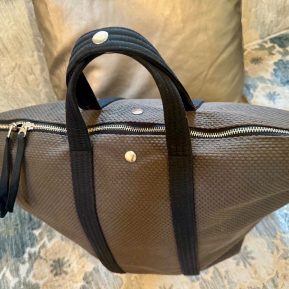 CABAS LARGE TOTE IN BROWN - Picture 3 of 13